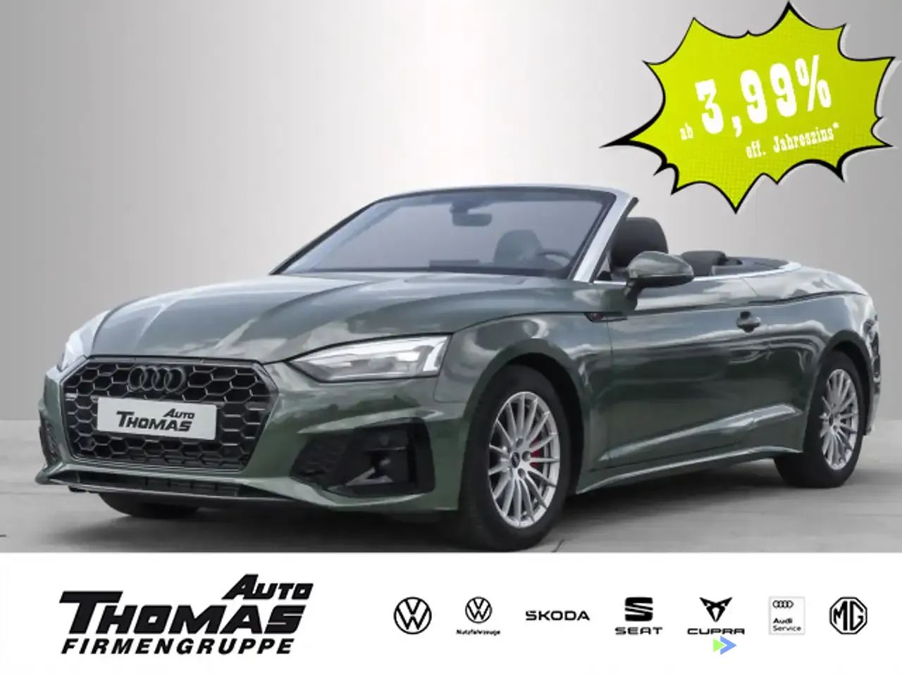 Lízing Kabriolet Audi A5 2024