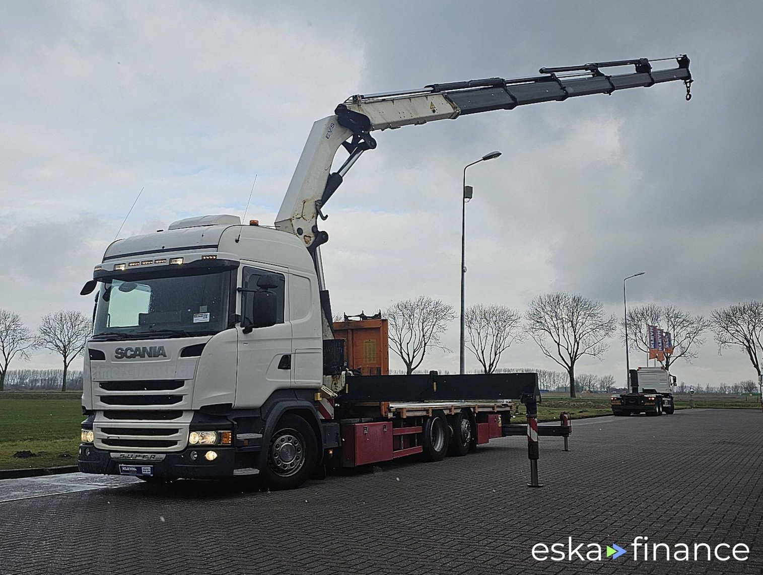 Finansowanie Ciężarówka z otwartym nadwoziem Scania R450 2015