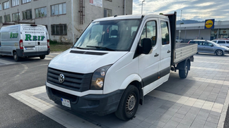 Lízing Otvorené s bočnicami Volkswagen Crafter 2012