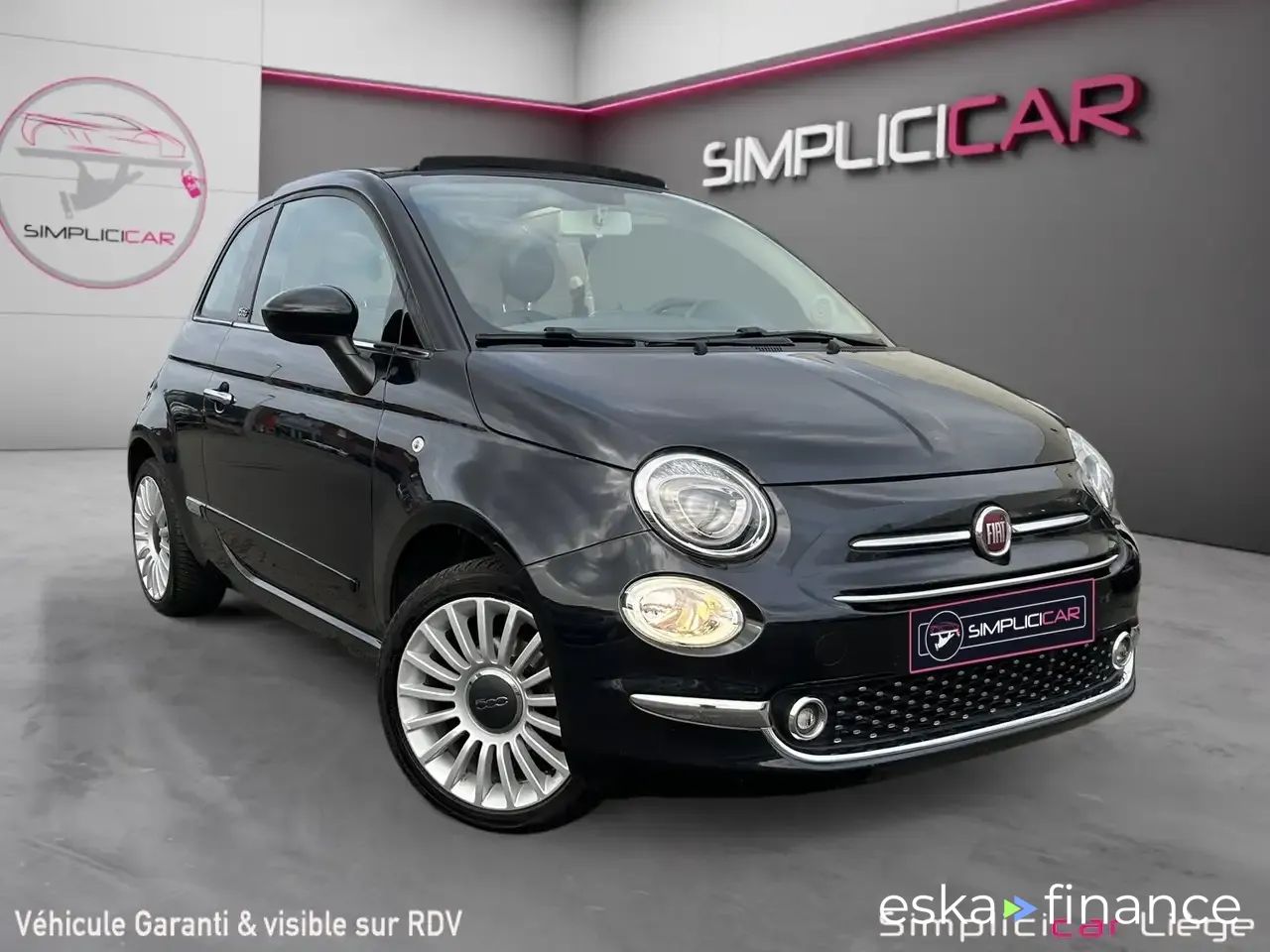 Leasing Convertible Fiat 500C 2018