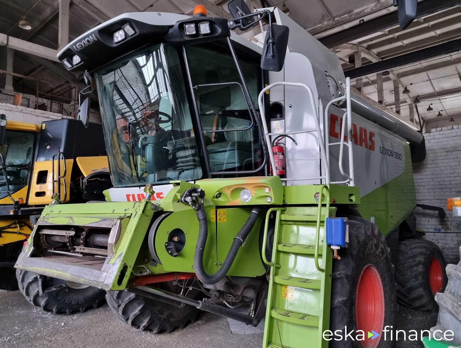 Finansowanie Kombajn zbożowy Claas Lexion 550 2010