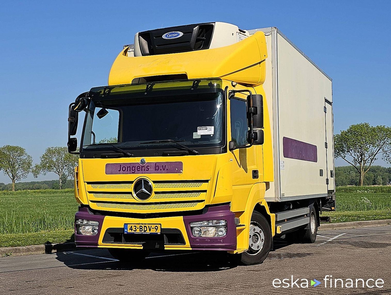 Leasing Special truck Mercedes-Benz ATEGO 824 2014