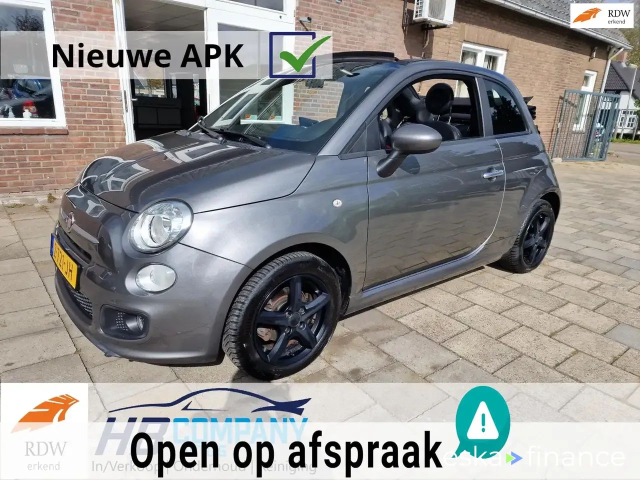 Lízing Kabriolet Fiat 500C 2015