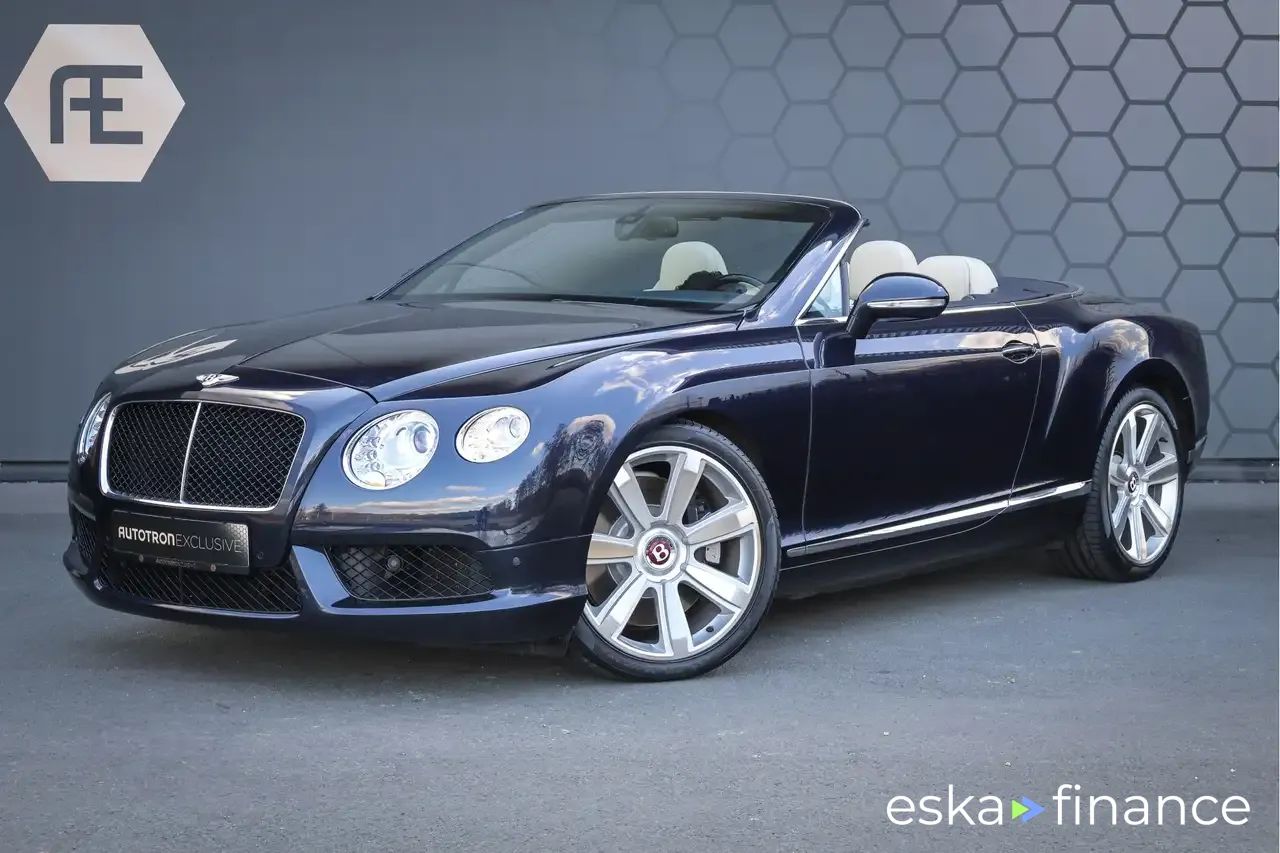 Lízing Kabriolet Bentley Continental GTC 2013