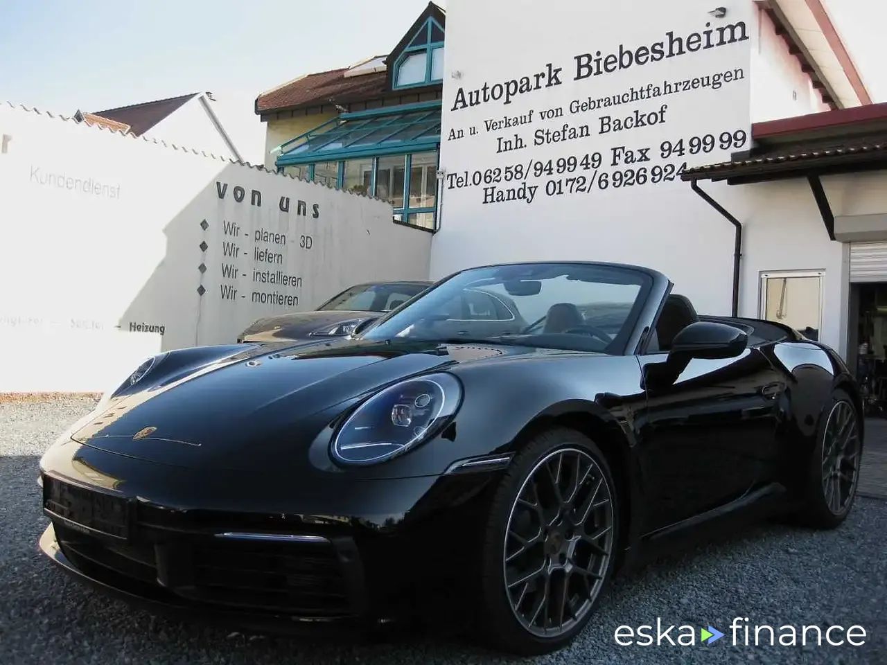 Financování Konvertibilní Porsche 992 2019