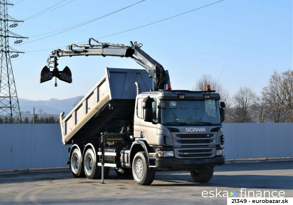 Lízing Nákladné auto s otvorenou karosériou Scania P 360 2013