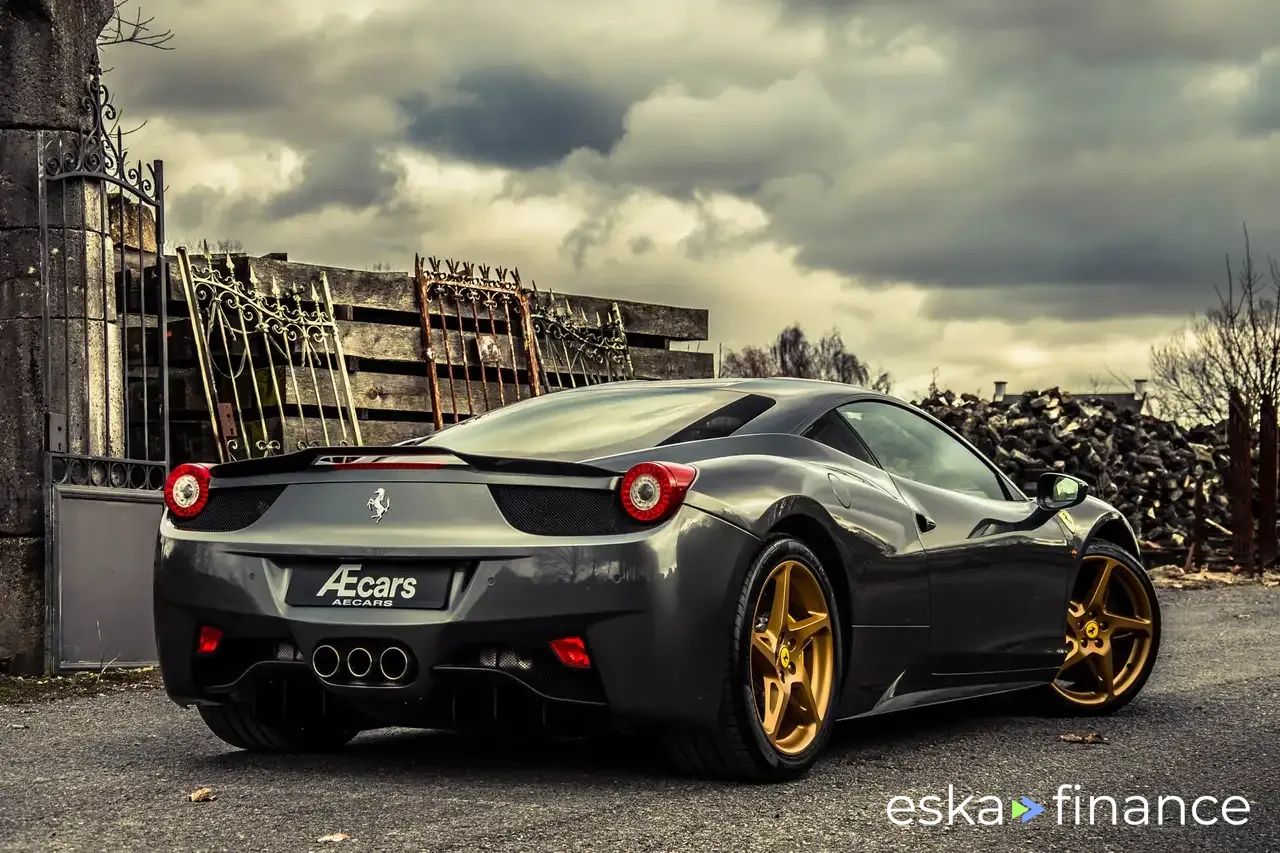 Leasing Coupe Ferrari 458 2011