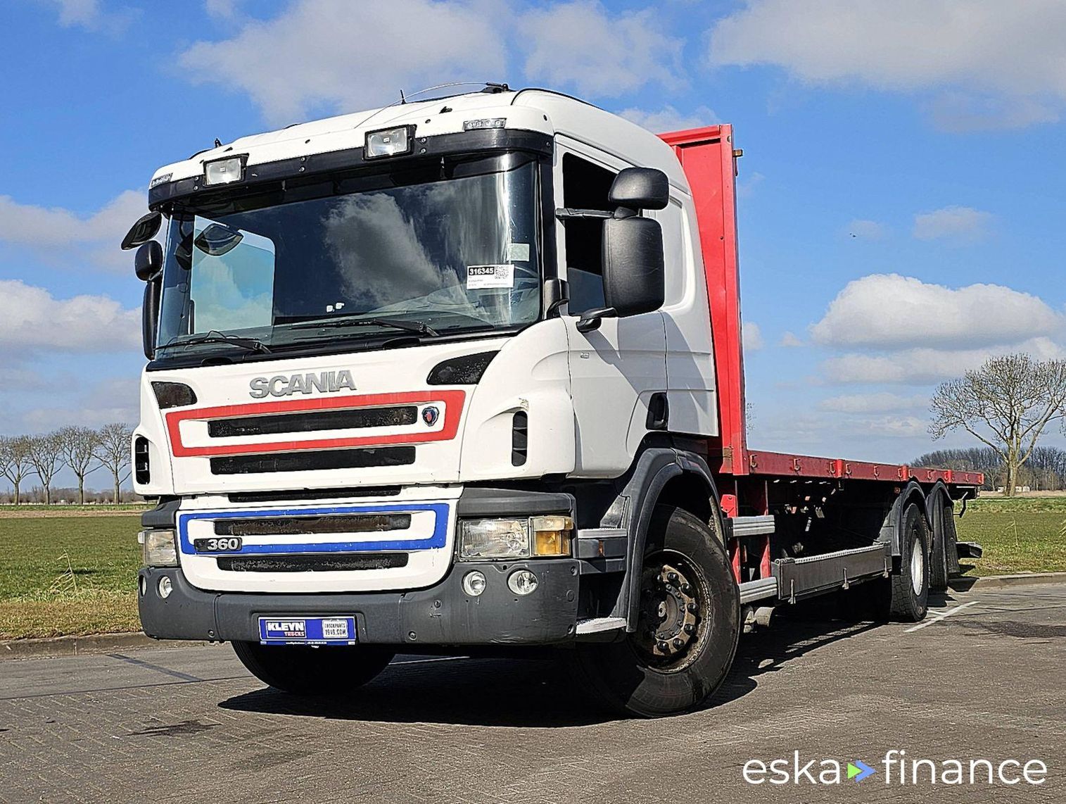 Finansowanie Ciężarówka z otwartym nadwoziem Scania P360 2010