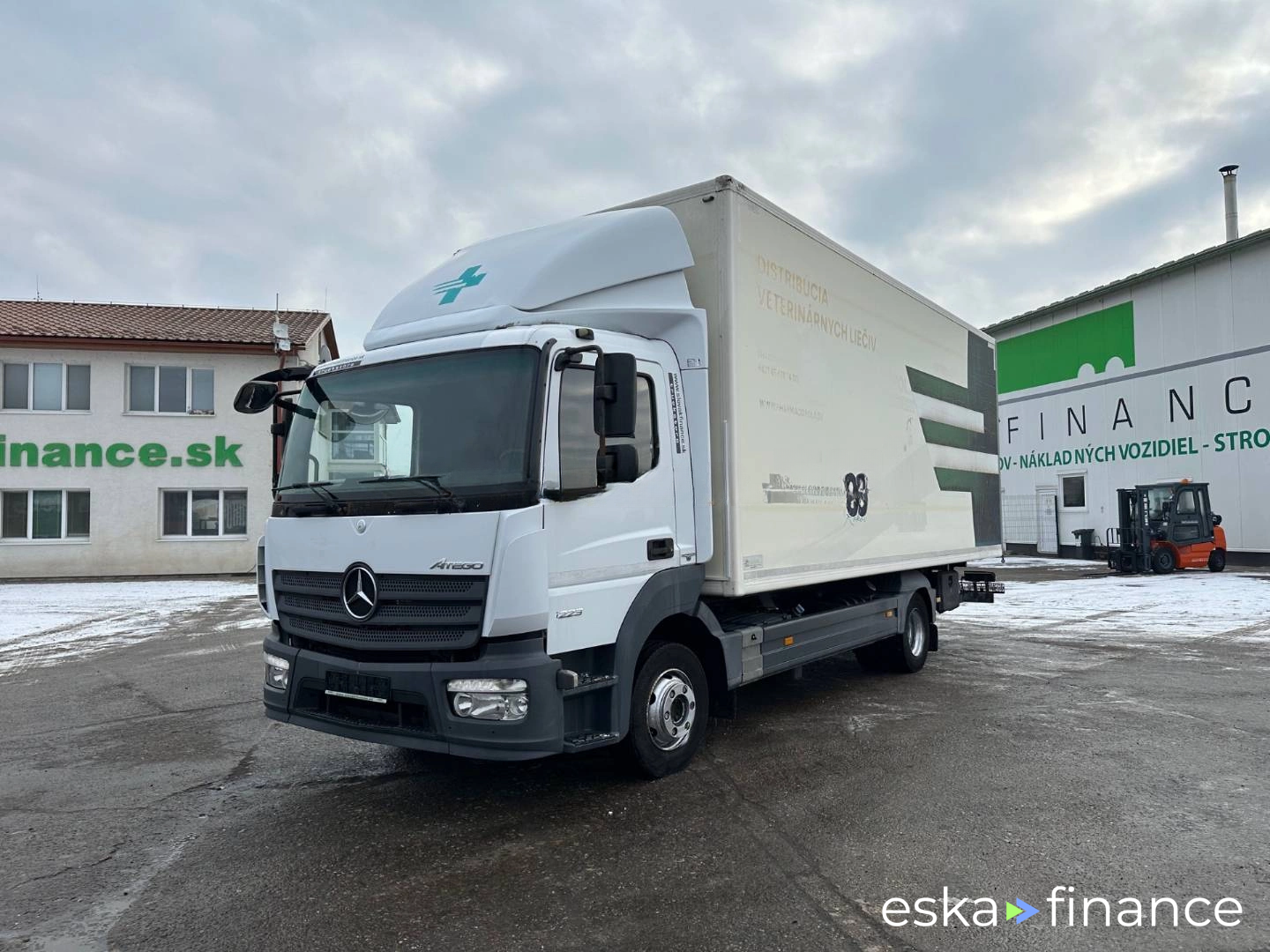 Leasing Special truck Mercedes-Benz Atego 2014