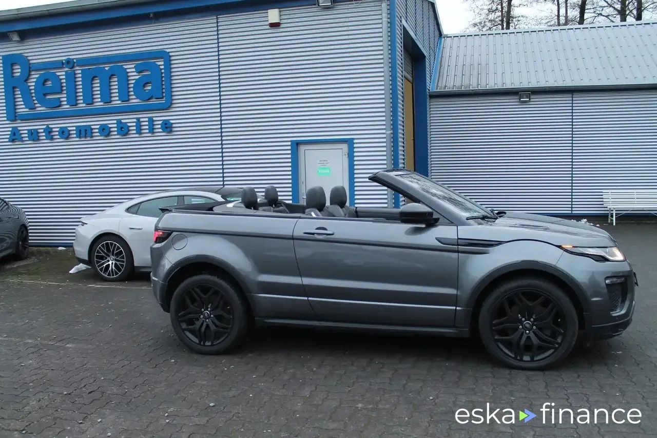 Leasing Convertible Land Rover Range Rover Evoque 2016