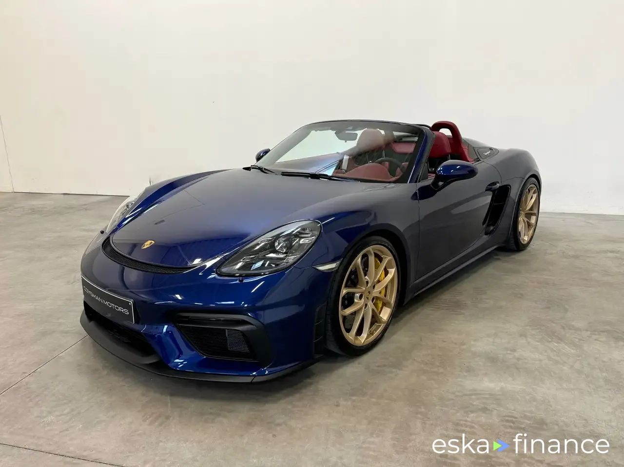 Lízing Kabriolet Porsche 718 SPYDER 2020