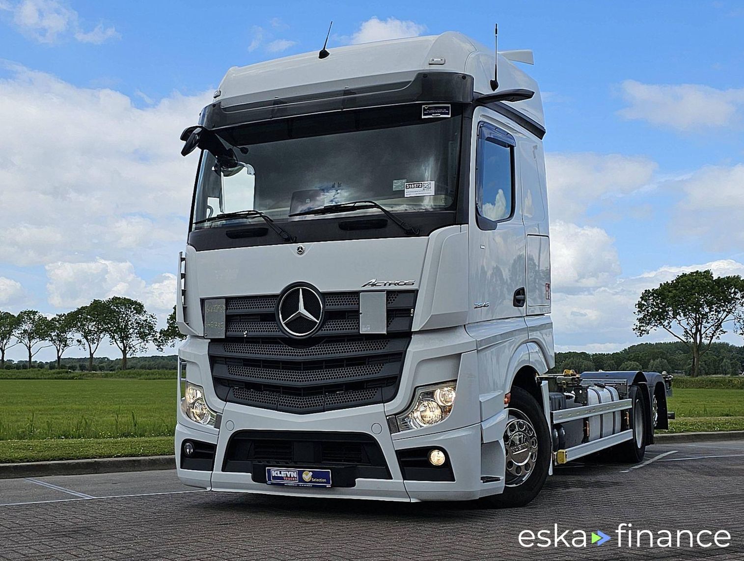 Finansowanie Ciężarówka (podwozie) Mercedes-Benz ACTROS 2545 LS 2021
