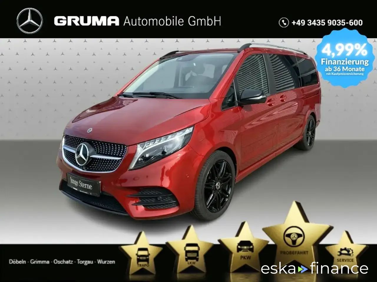 Leasing Passenger transport MERCEDES V 300 2027