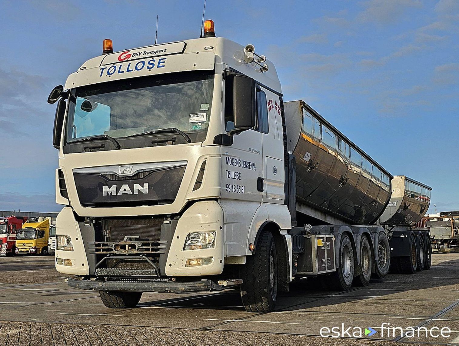 Leasing Open body truck M.A.N. 35.480 TGX 2016