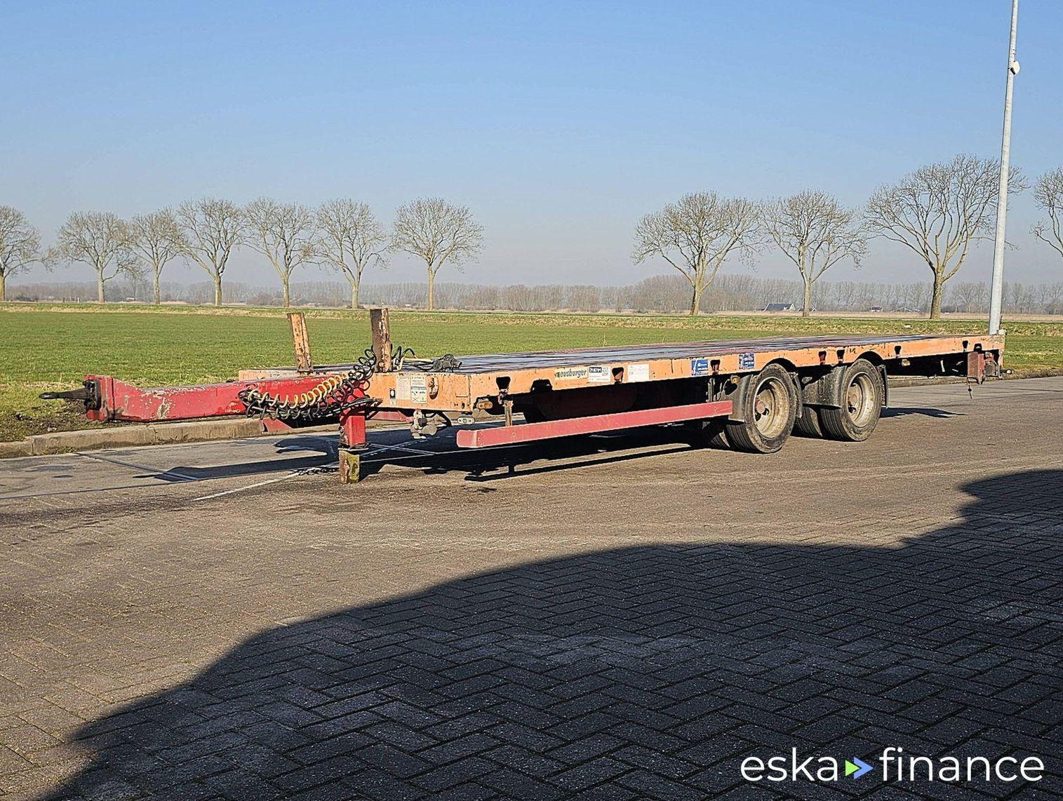 Leasing Semi-trailer Meusburger MT-2 2011