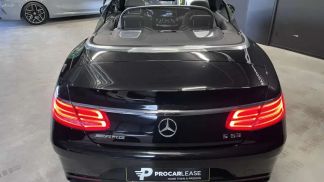 Leasing Convertible MERCEDES S 63 AMG 2016