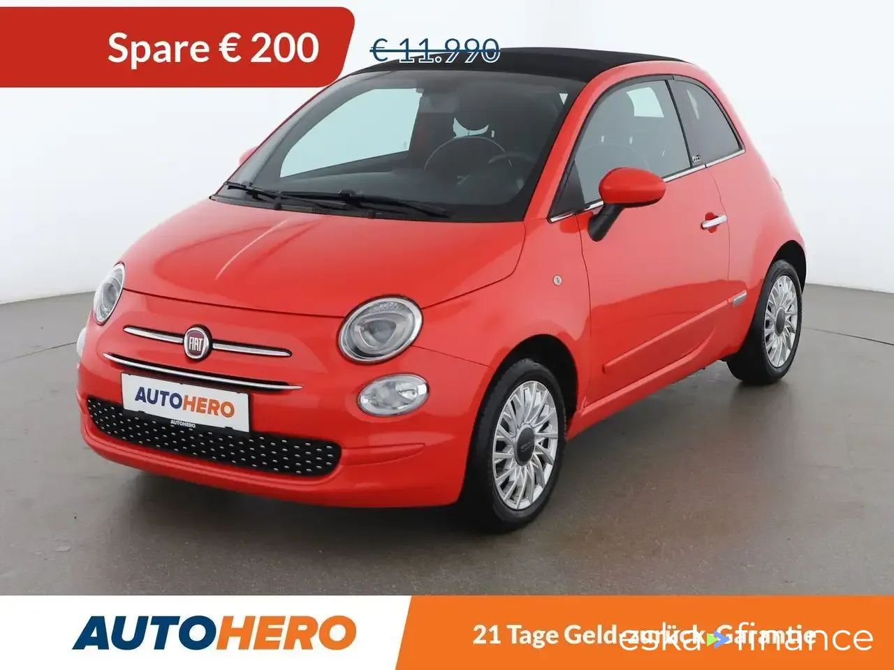 Leasing Convertible Fiat 500C 2020