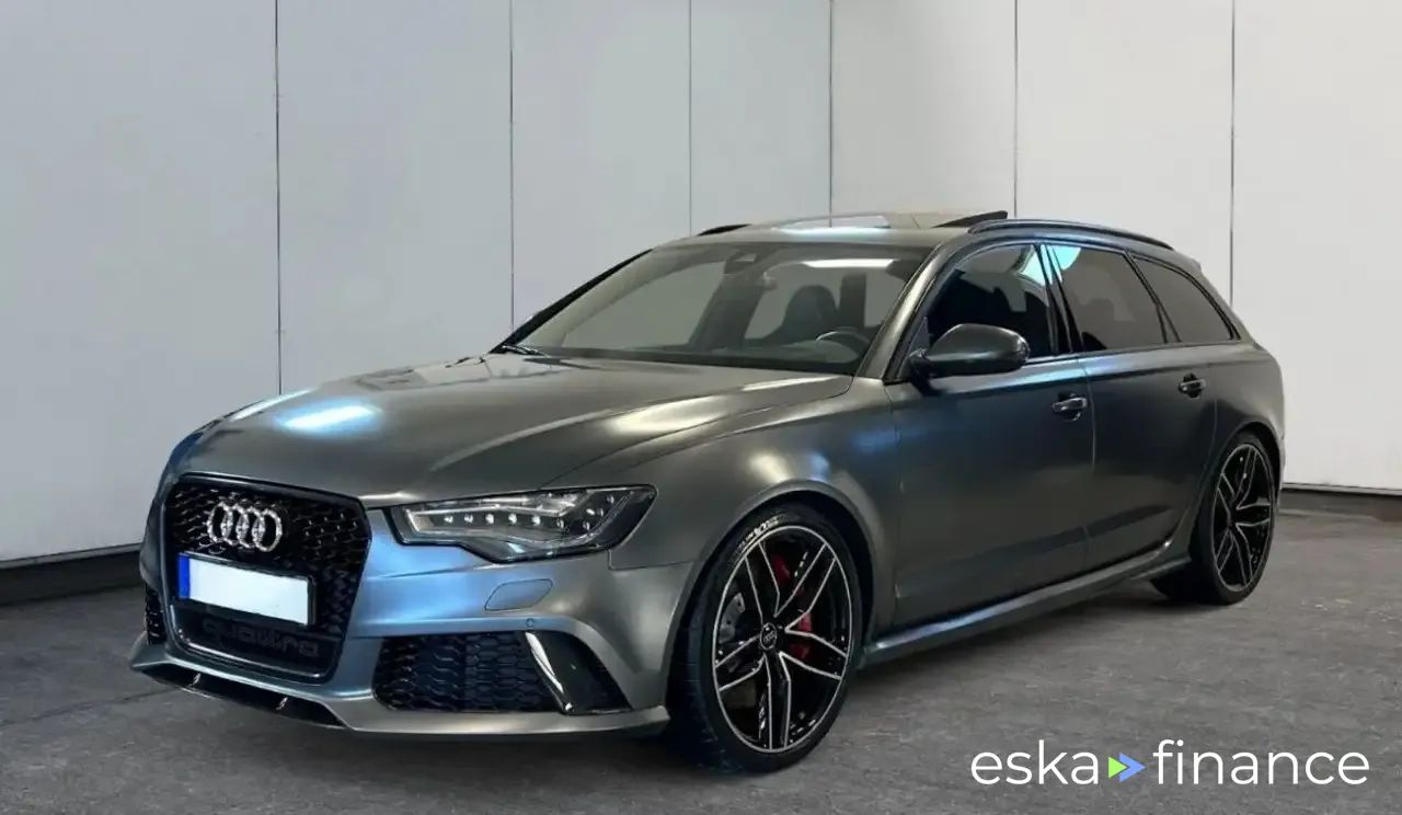 Leasing Wagon Audi RS6 2014