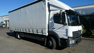 Closed truck MERCEDES ATEGO 2022