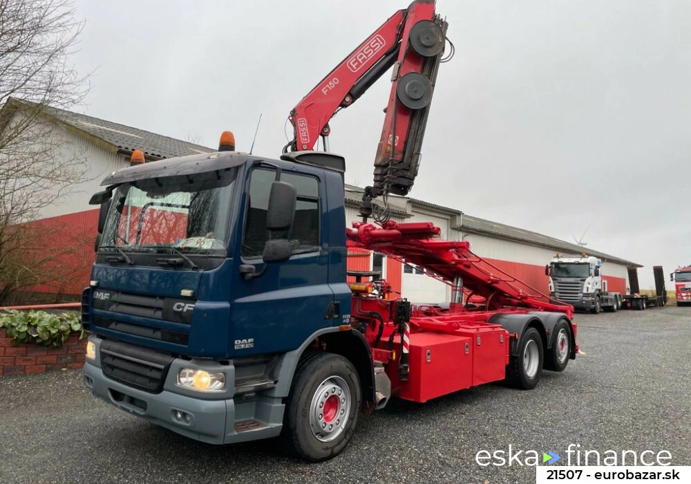 Lízing Nákladné auto s otvorenou karosériou DAF CF 2012