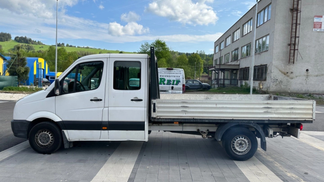 Lízing Otvorené s bočnicami Volkswagen Crafter 2012