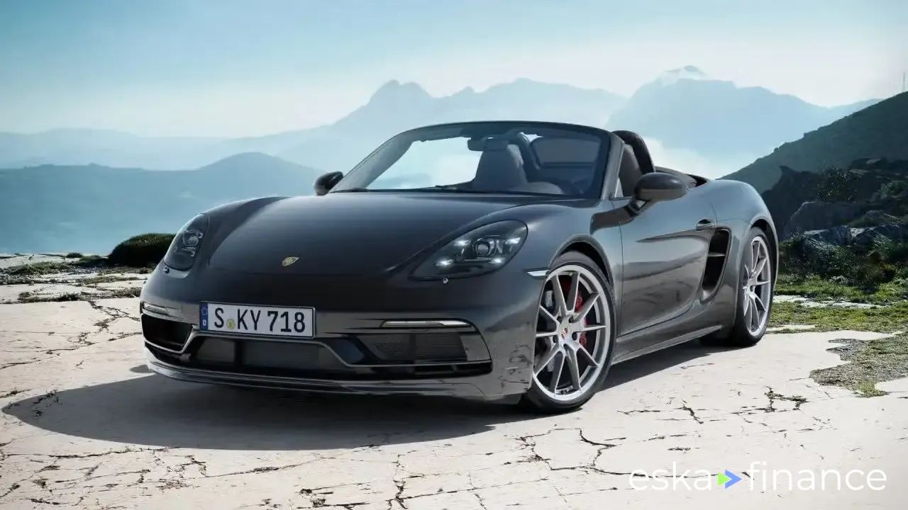 Finansowanie Zamienny Porsche Boxster 2022