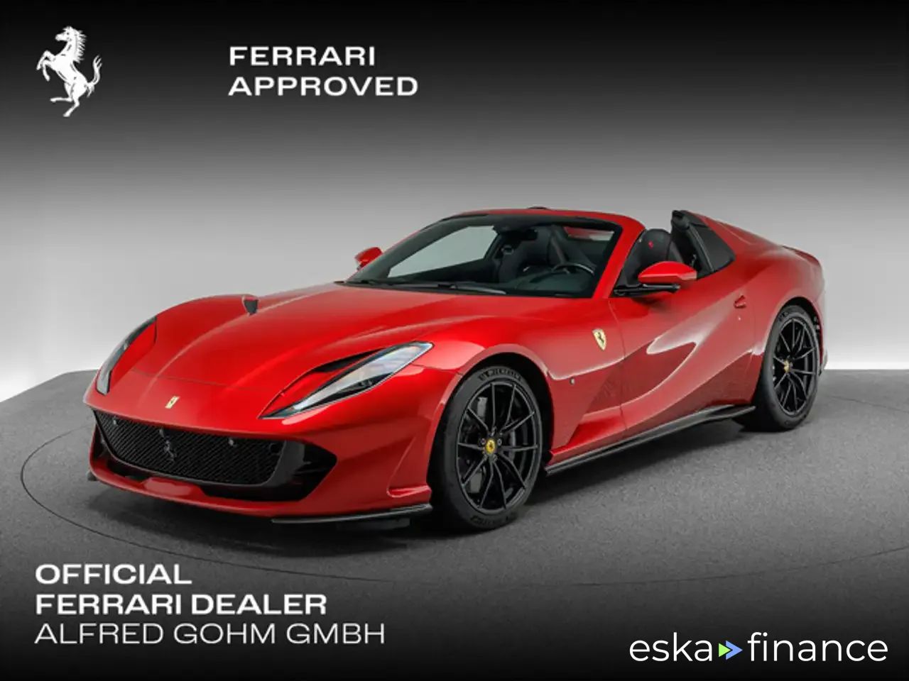 Finansowanie Zamienny Ferrari 812 2023