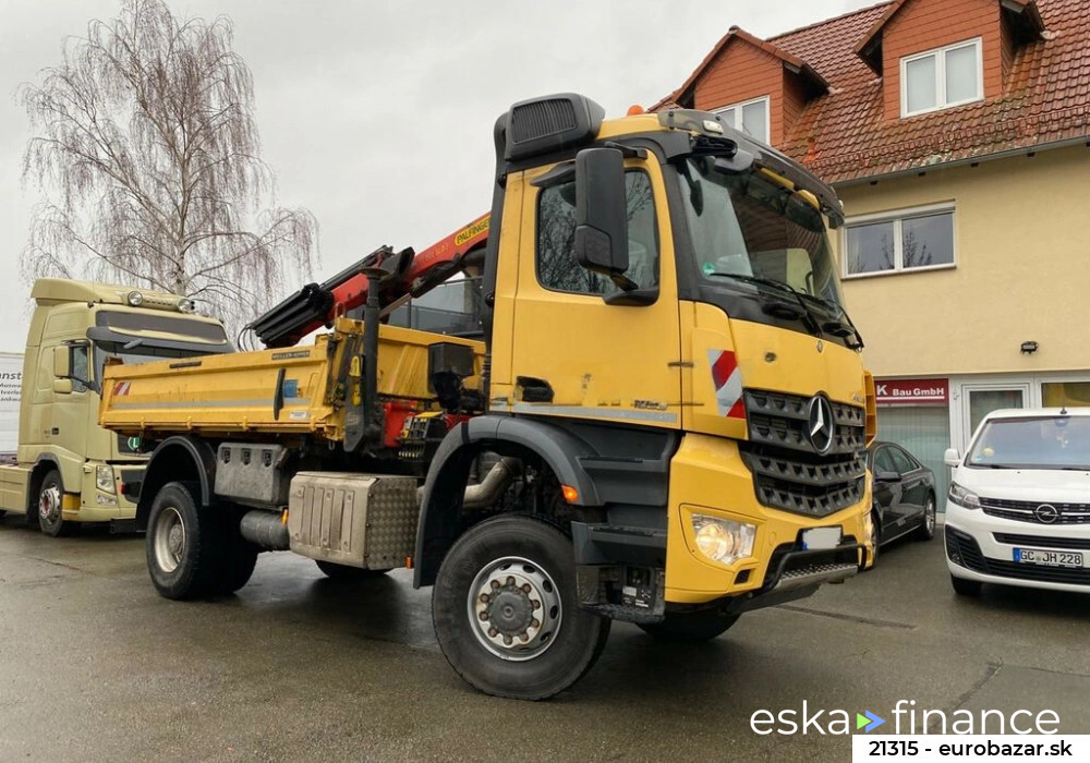 Ciężarówka z otwartym nadwoziem Mercedes-Benz Arocs 2016