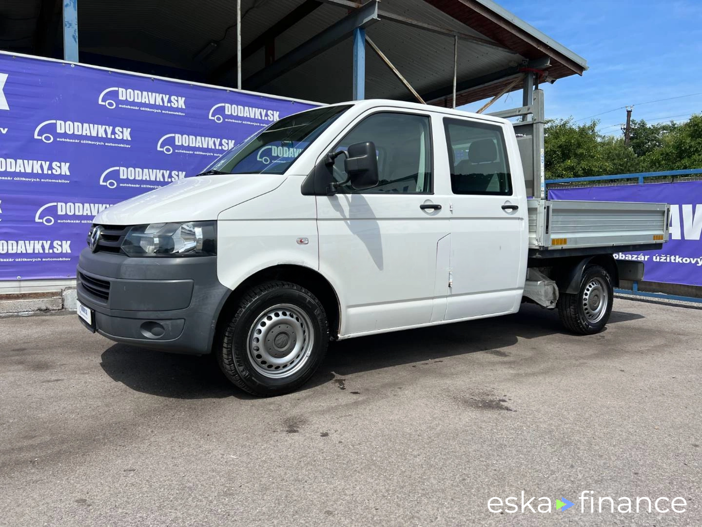 Lízing Otvorené s bočnicami Volkswagen T5 Transporter 2011