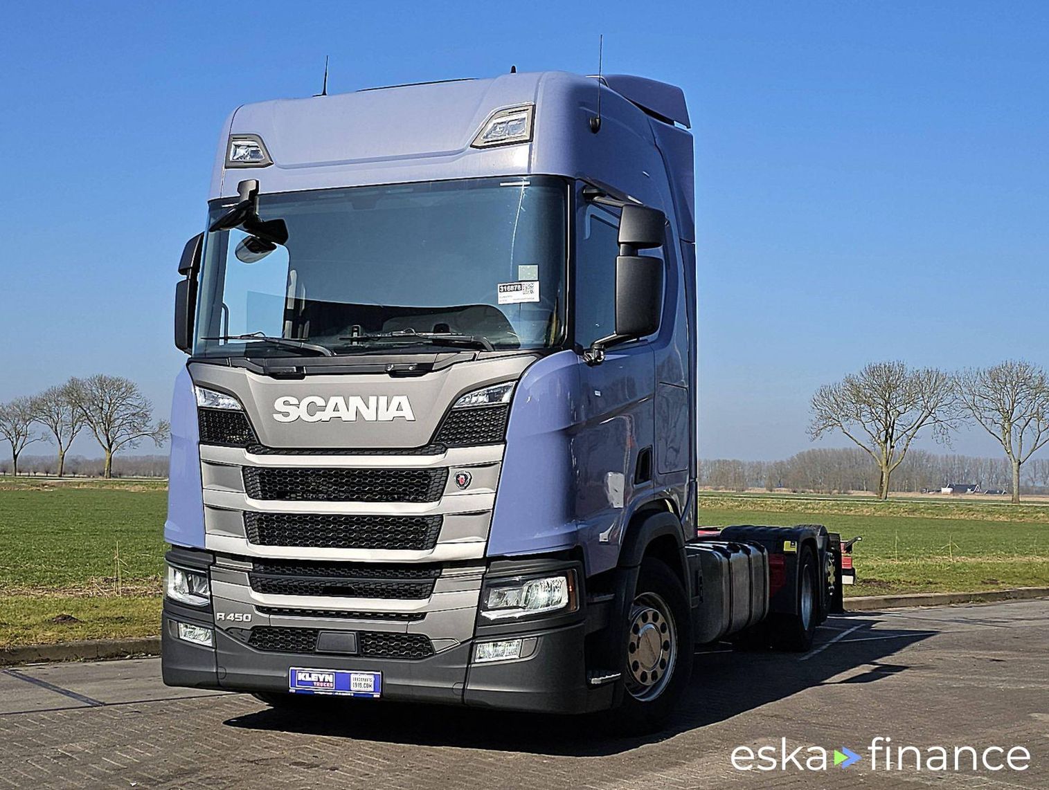 Finansowanie Ciężarówka (podwozie) Scania R450 2018