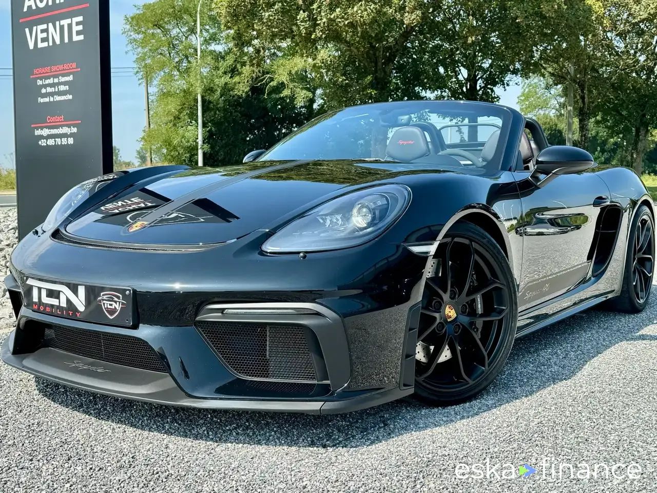 Leasing Convertible Porsche 718 SPYDER 2020