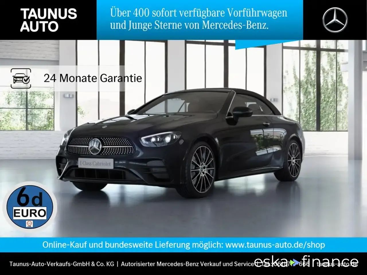 Financování Konvertibilní MERCEDES E 300 2021