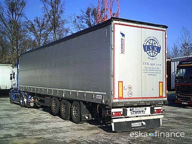 Leasing Semi-trailer Schmitz Cargobull TROJSTRANKA 2016