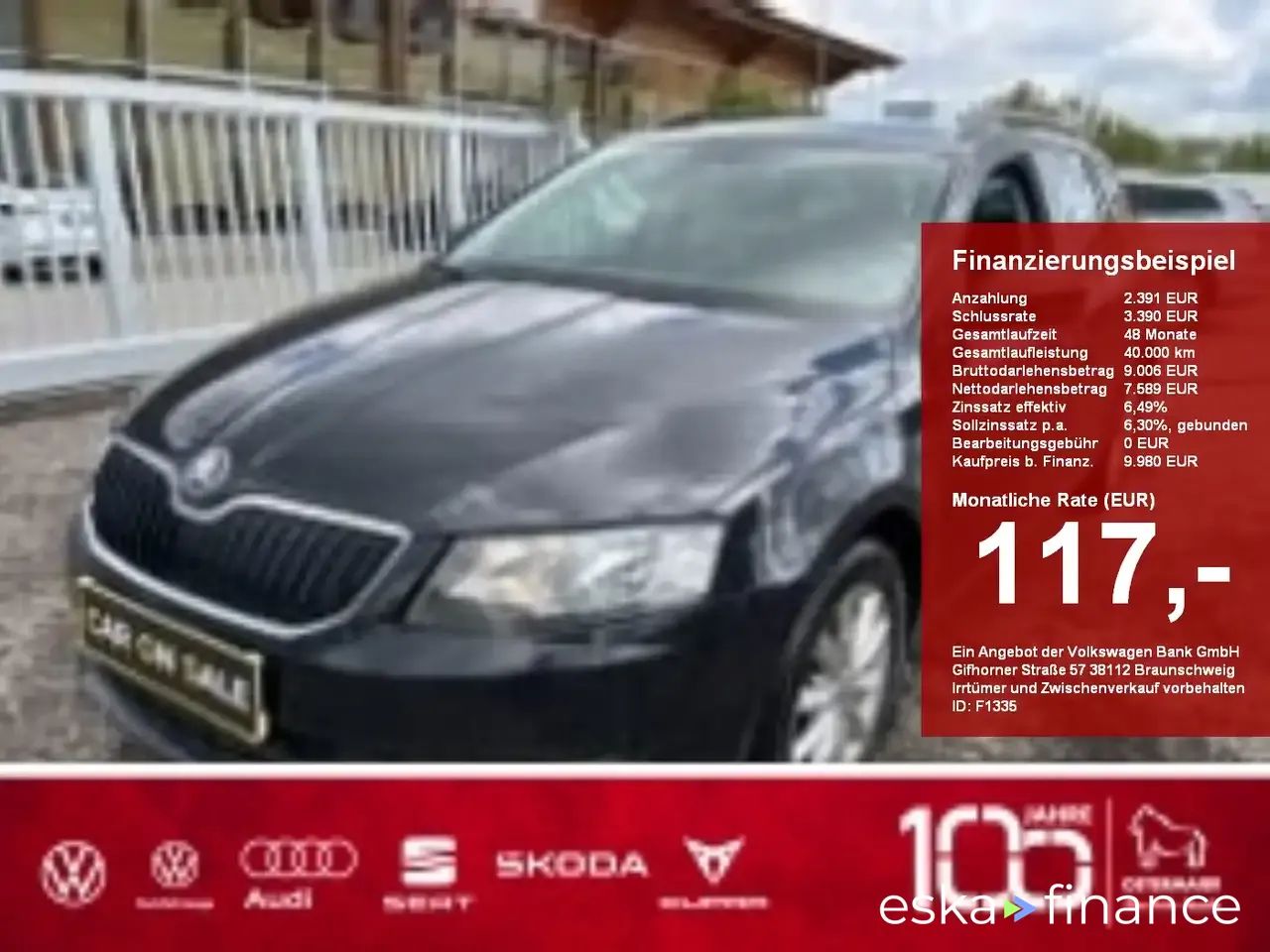 Finansowanie Wóz Skoda Octavia 2017