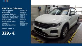 Financování Konvertibilní Volkswagen T-Roc 2020