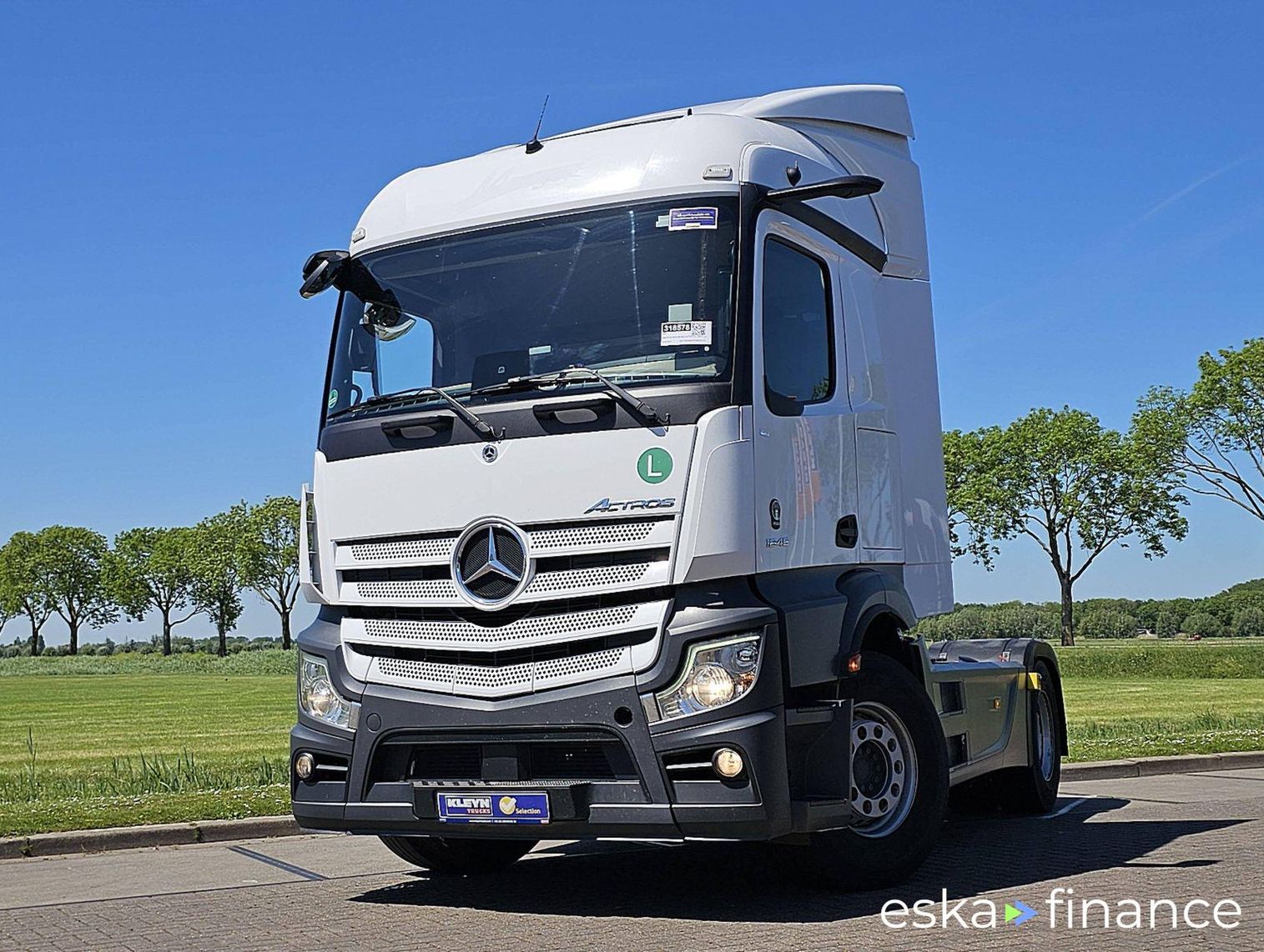 Finansowanie Ciągnik siodłowy Mercedes-Benz ACTROS 1845 LS 2021