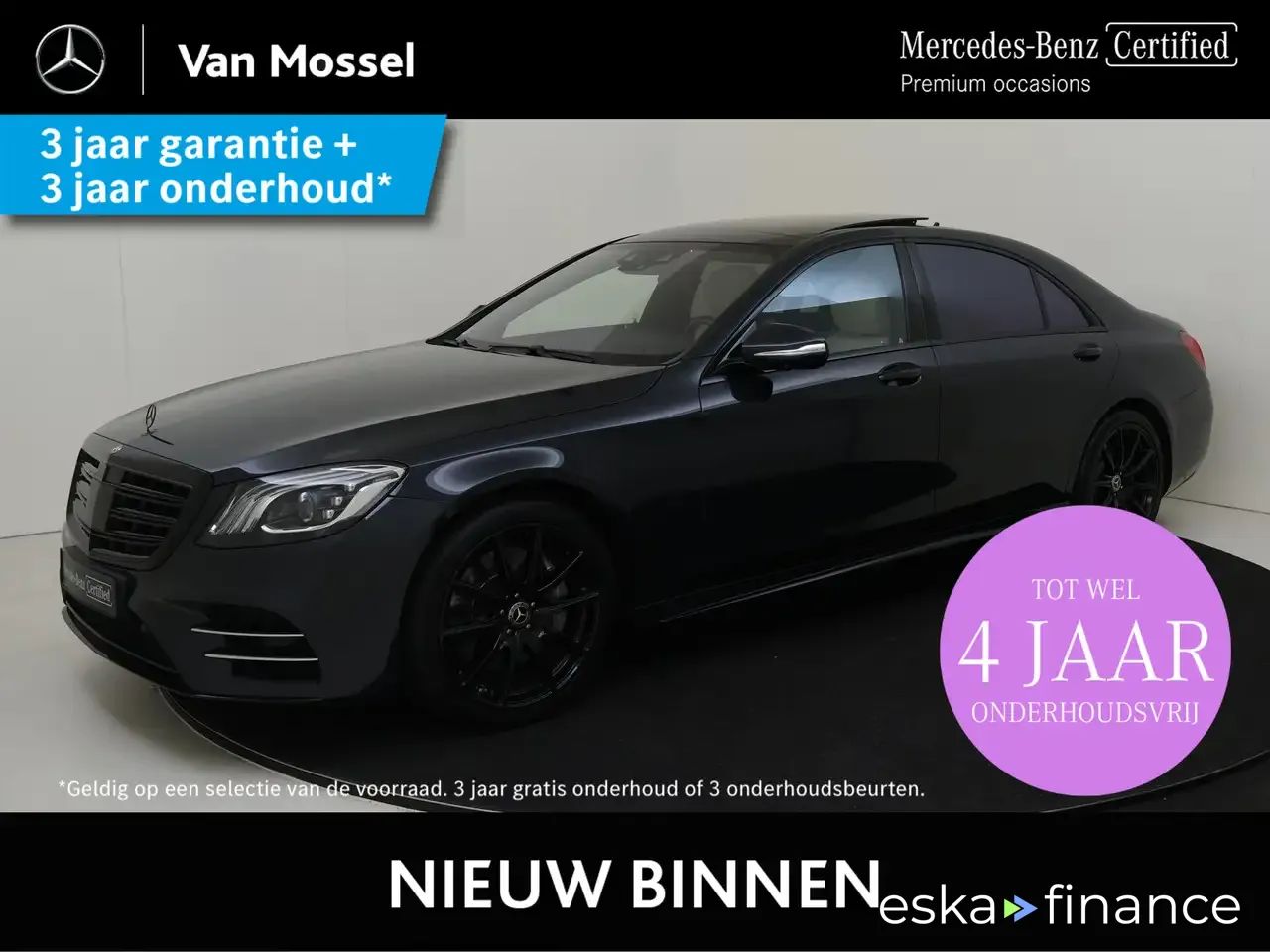 Leasing Sedan MERCEDES S 560 E 2020
