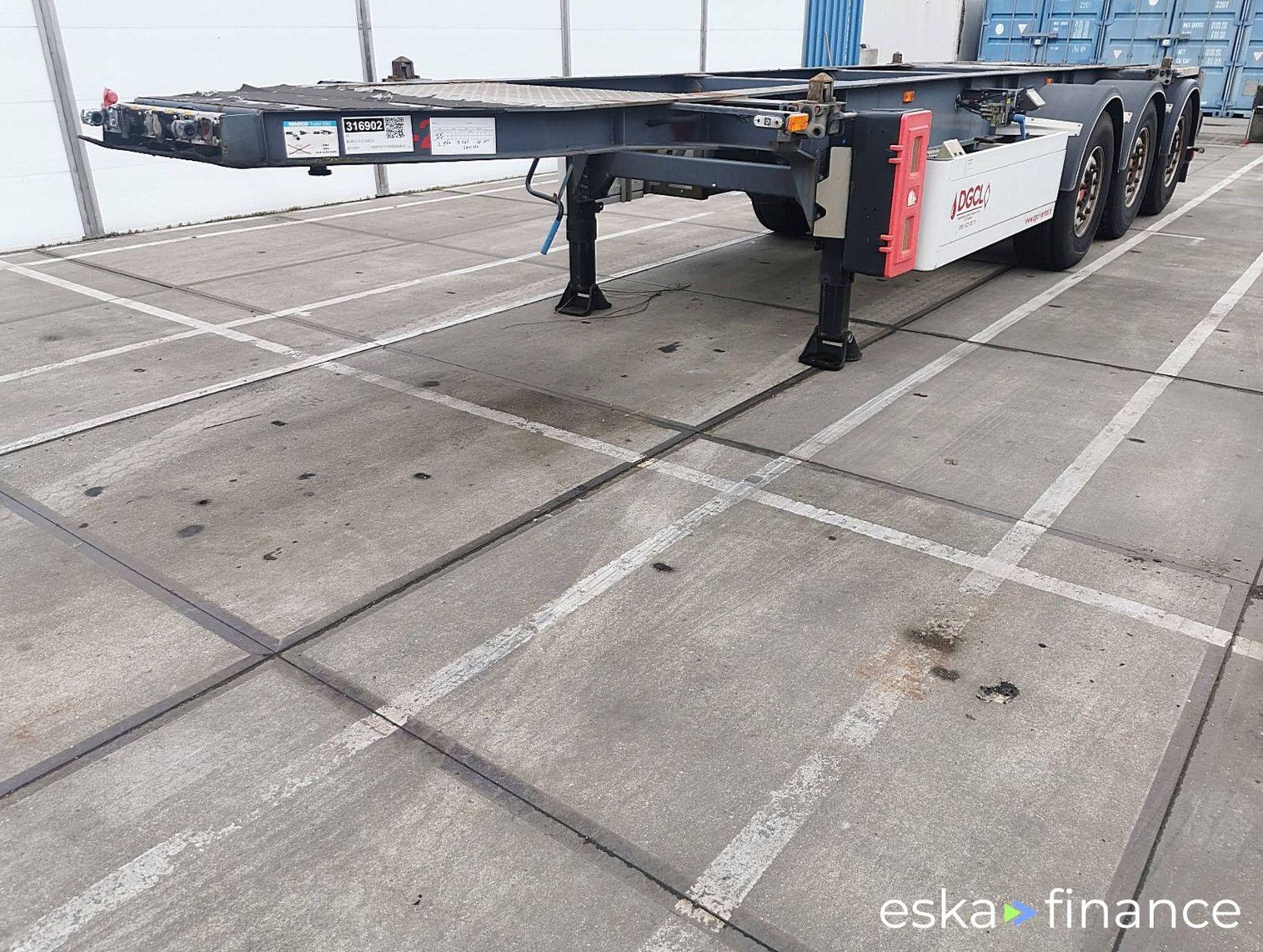 Leasing Semi-trailer Burg O-3-39CD 2010