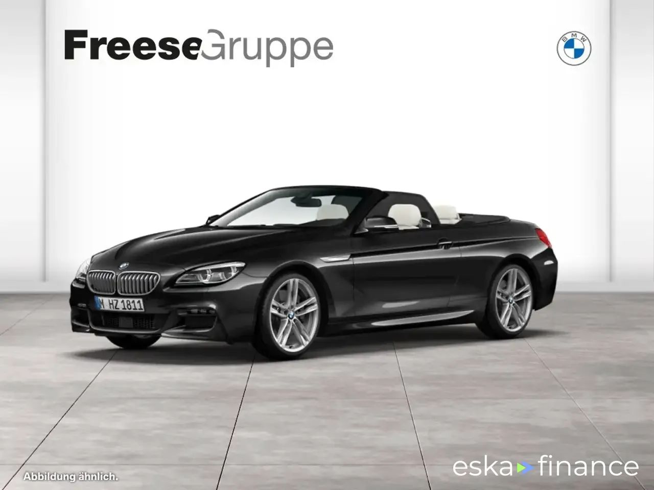 Leasing Convertible BMW 650 2015