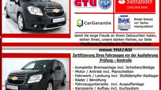 Lízing Hatchback Chevrolet Orlando 2012