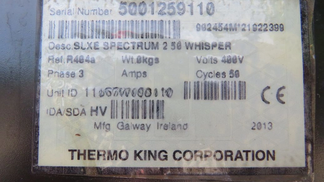 Návěs Krone SD,THERMO KING SLX E 250 2014