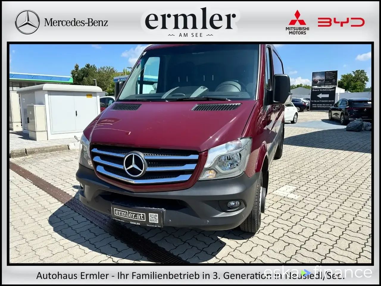 Leasing Le transport des passagers MERCEDES SPRINTER 2017