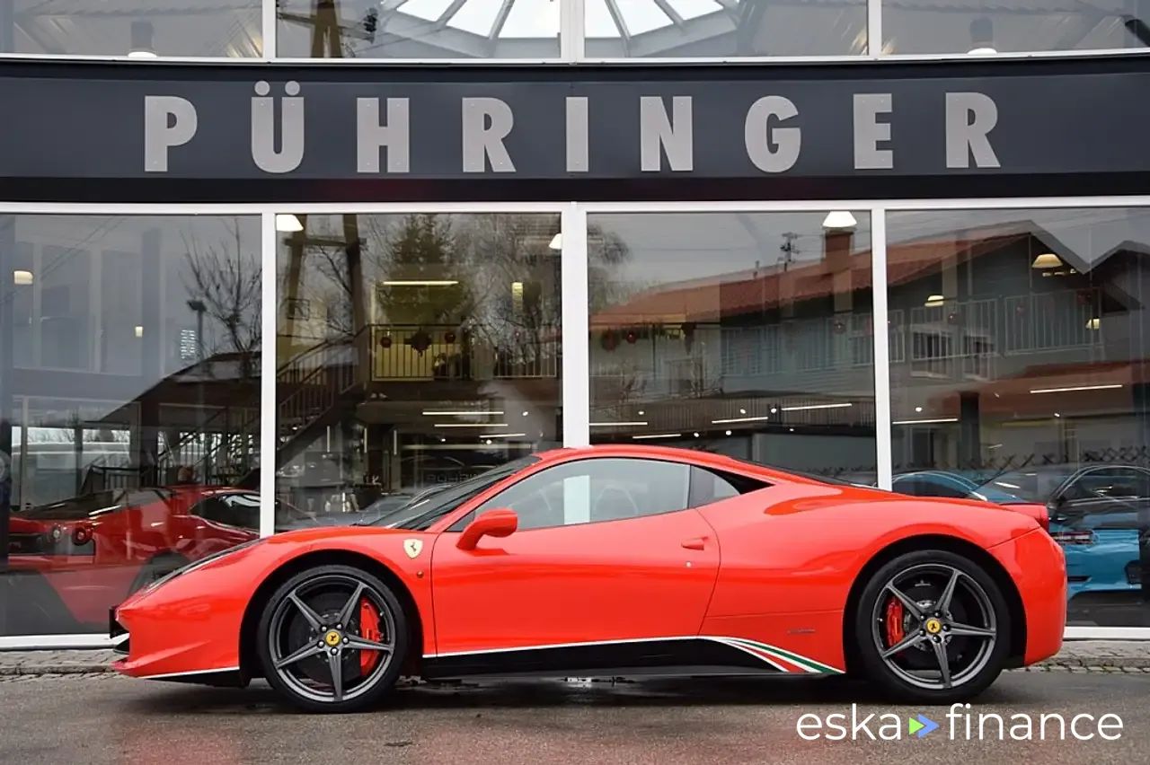 Leasing Coupe Ferrari 458 2011