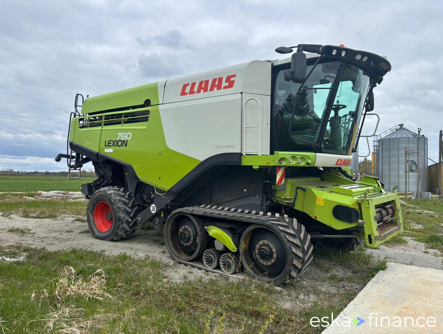 Leasing Moissonneuse-batteuse Claas Lexion 760TT 2015