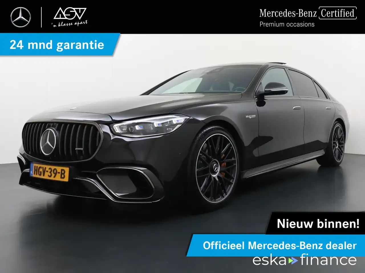 Lízing Sedan MERCEDES S 63 AMG 2025
