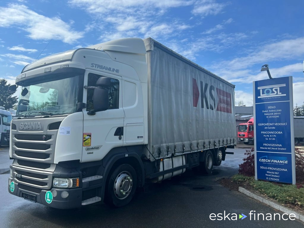 Lízing Špeciálny nákladiak Scania R410 2015