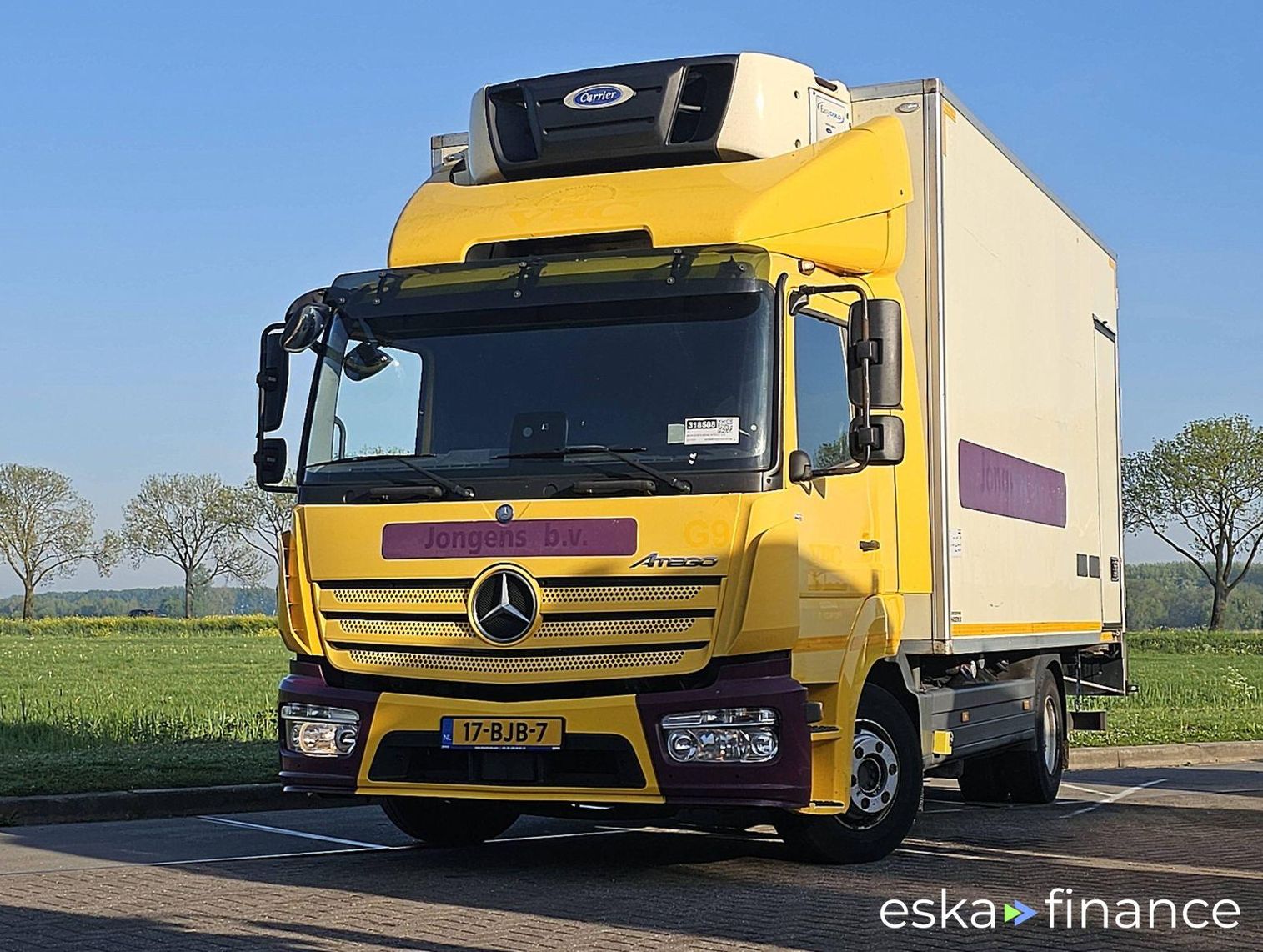 Leasing Special truck Mercedes-Benz ATEGO 824 2017