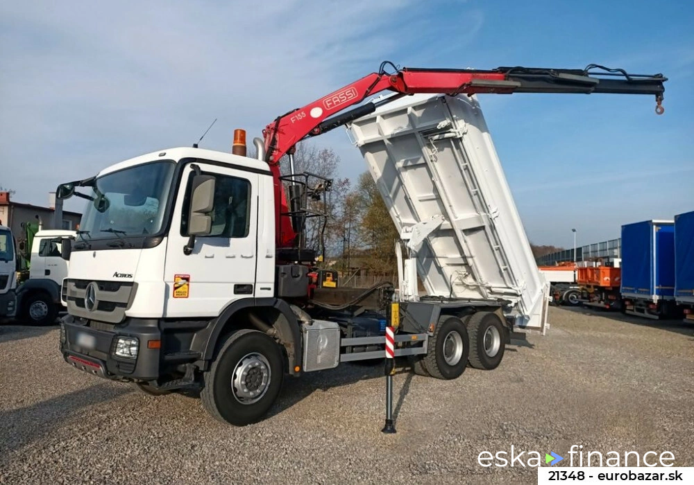 Finansowanie Ciężarówka z otwartym nadwoziem Mercedes-Benz Actros 2013