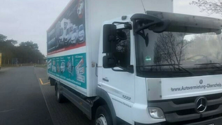 Closed truck MERCEDES ATEGO 2014