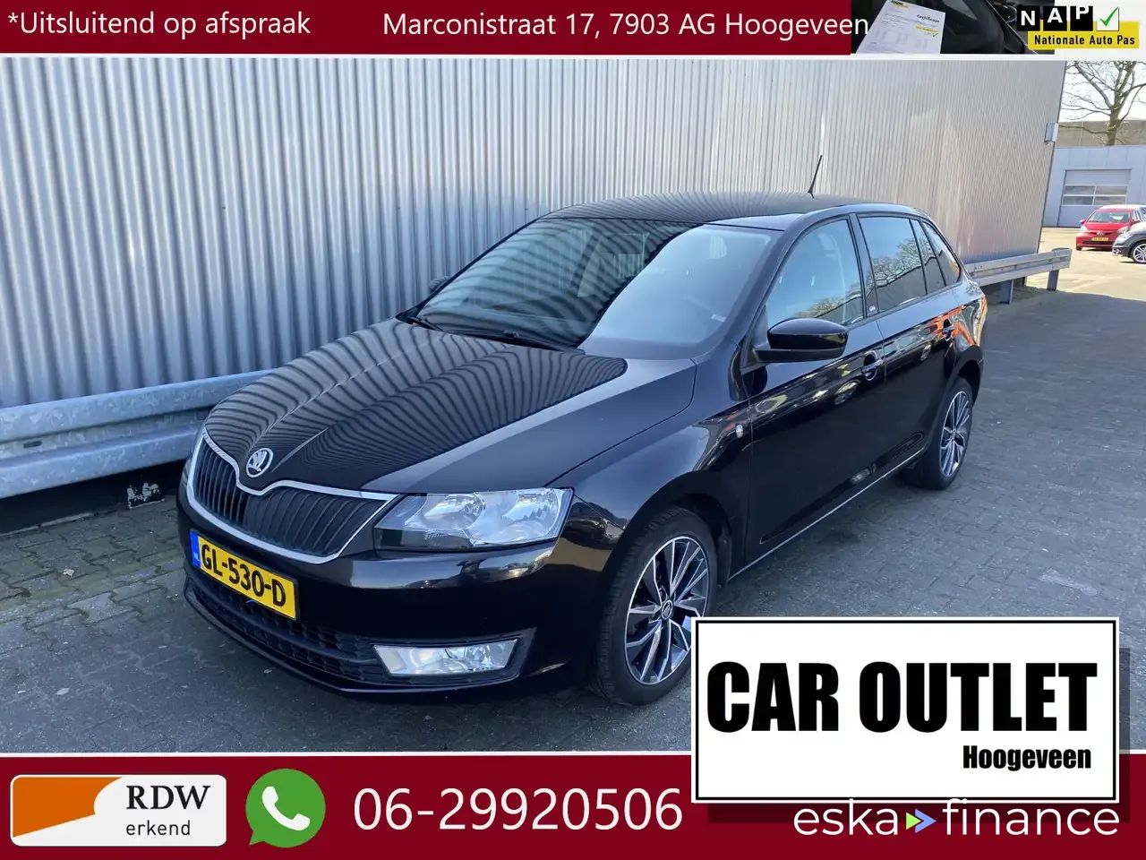 Lízing Hatchback Skoda RAPID SPACEBACK 2015